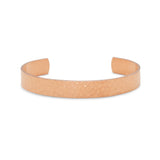 9.5mm Hammered Solid Copper Cuff