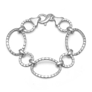 7" Textured Link Bracelet