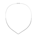 16" 2mm "V" Collar with Closed Back