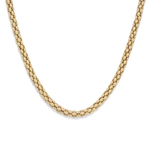 14 Karat Gold Plated Coreana Chain Necklace