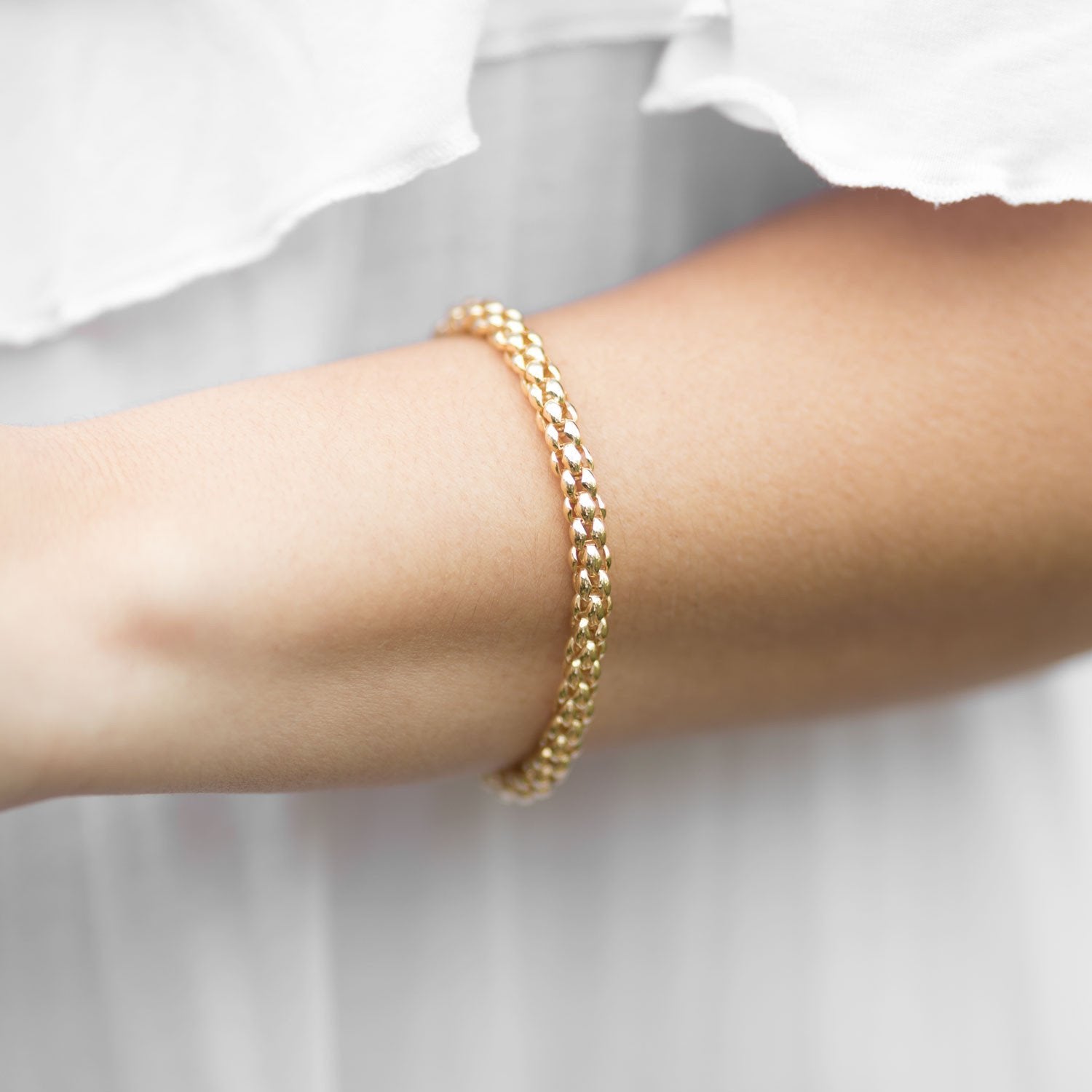 14 Karat Yellow Gold Bracelet – Wilkerson Jewelers