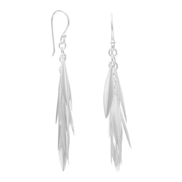 Marquise Cluster Drop Earrings