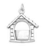 Dog House Picture Frame Charm