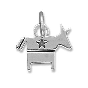 Democratic Donkey Charm