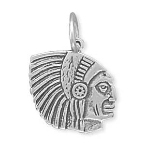Indian Chief Charm