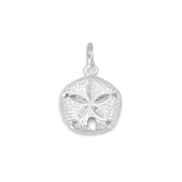 Diamond Cut Sand Dollar Charm