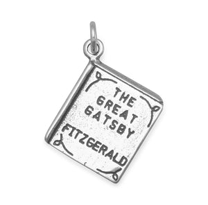 The Great Gatsby Book Charm