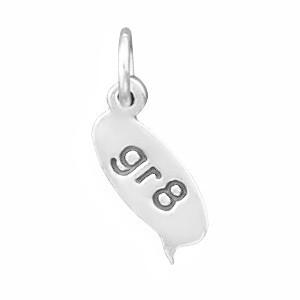 gr8 Text Message Charm