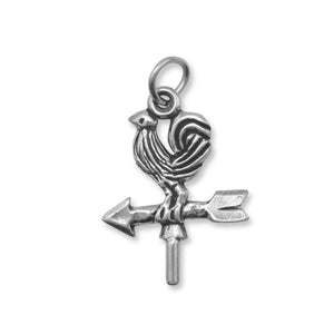 Rooster Weather Vane Charm