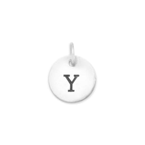 Oxidized Initial "Y" Charm