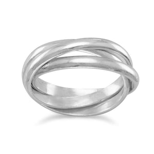 3mm 3 Band Rolling Ring