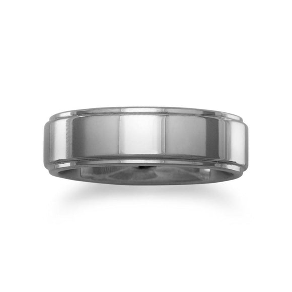 Tungsten Carbide 7mm Men's Ring