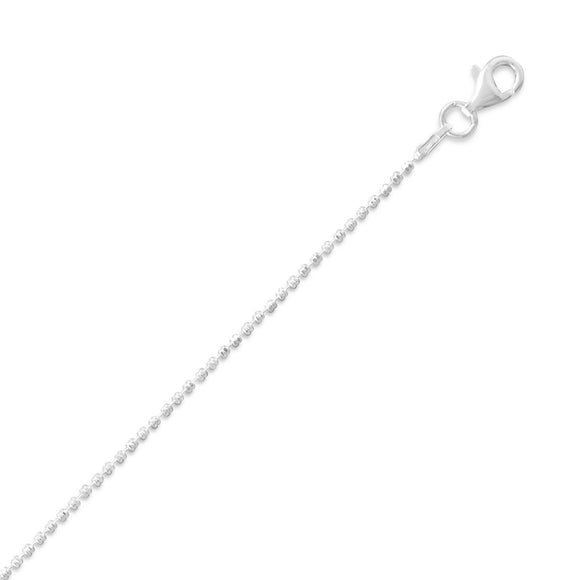 150 Camilla Diamond Cut Bead Chain (1.3mm)