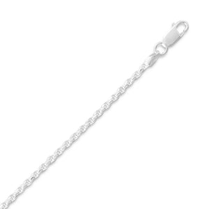 Diamond Cut Rope Chain (2.2mm)