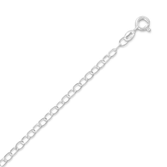 050 Open Cable Chain Necklace (3mm)