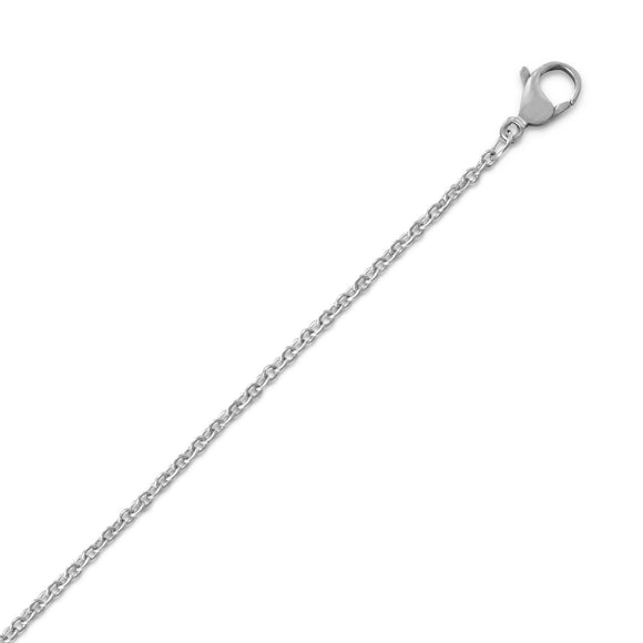 Stainless Steel Cable Chain Necklace
