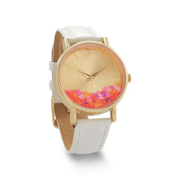 LIZ CLAIBORNE Watch - Glitter Watch LC1194 Many Many Rhinestones extra  links Box | eBay