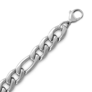 300 Stainless Steel Figaro Chain (11.8mm)