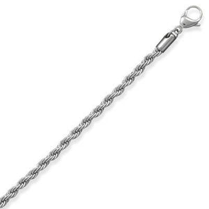 Stainless Steel Rope Chain (3.8mm)